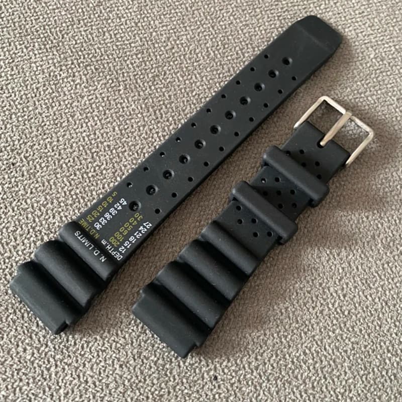 Rubber Sport Strap N.D.Limits 20mm 22mm 24mm Men Diving Resin Replacement Watch Band for Citizen BN0151 BN0150 Promaster