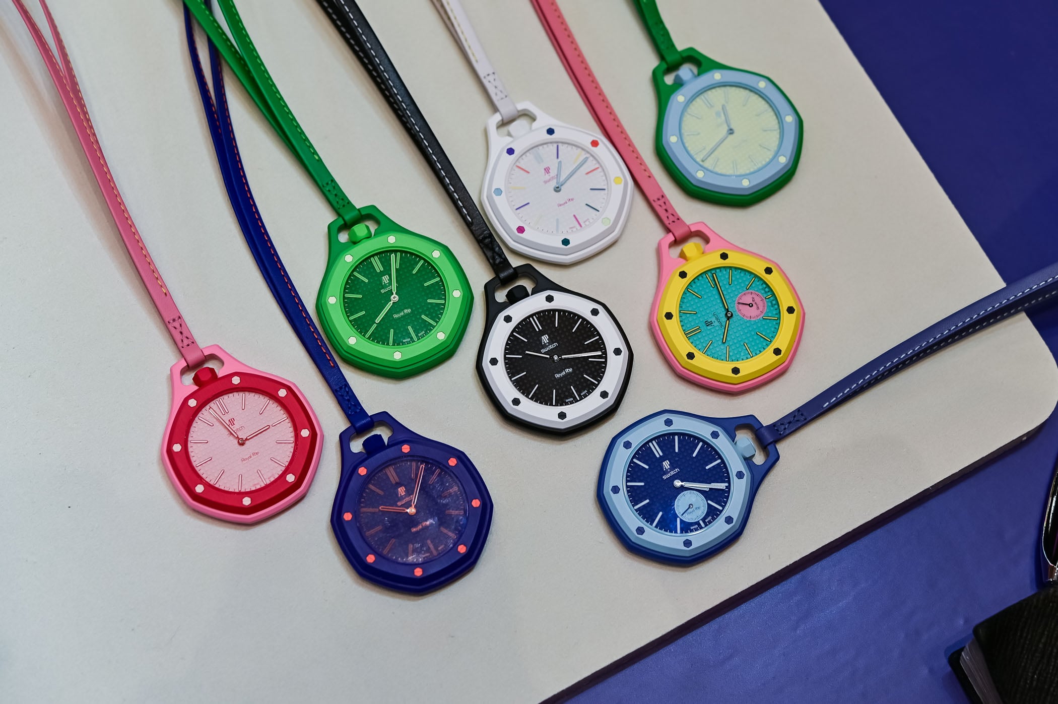 Swatch Royal Pop — all colorways
